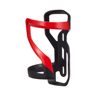 Specialized Zee Cage II – Left - Matte Black/Flo Red