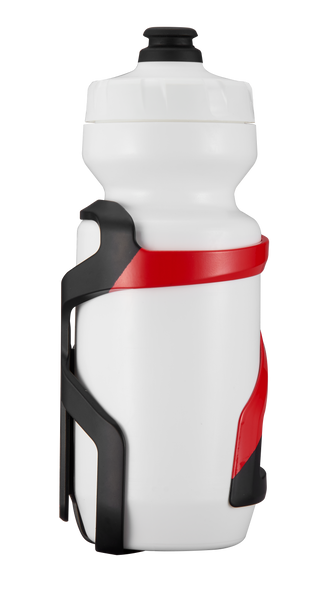 Specialized Zee Cage II – Right - Matte Black/Flo Red