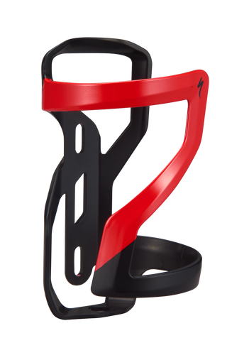 Specialized Zee Cage II – Right - Matte Black/Flo Red