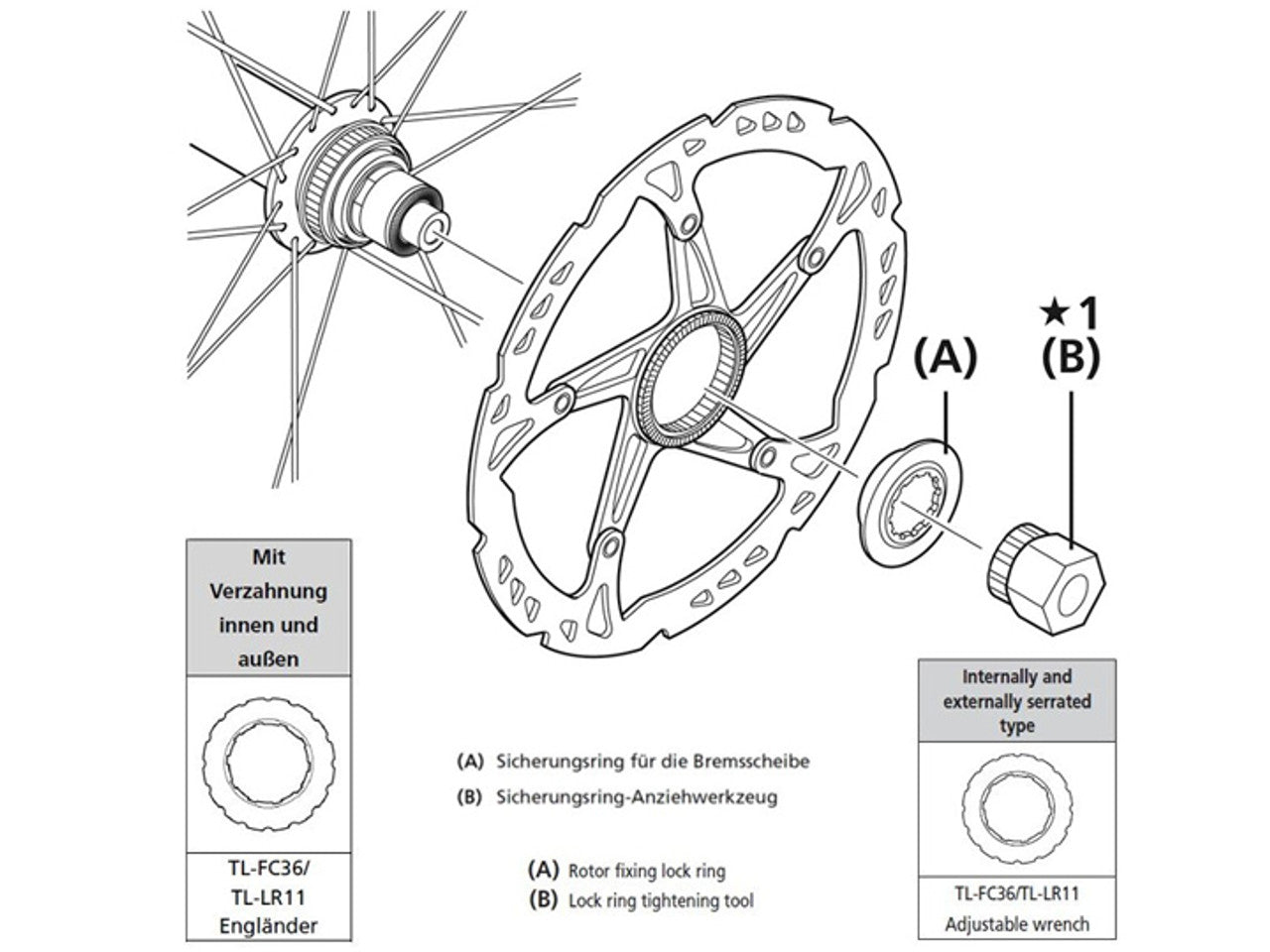 Shimano TL-LR11 Lockring Tool