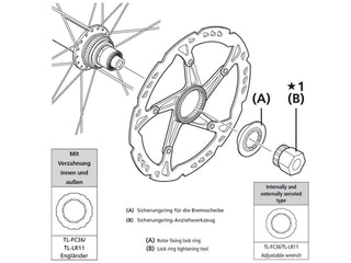 Shimano TL-LR11 Lockring Tool