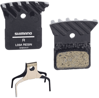 Shimano BR-R9170 LO3A Resin Brake Pads w/Fins and Spring