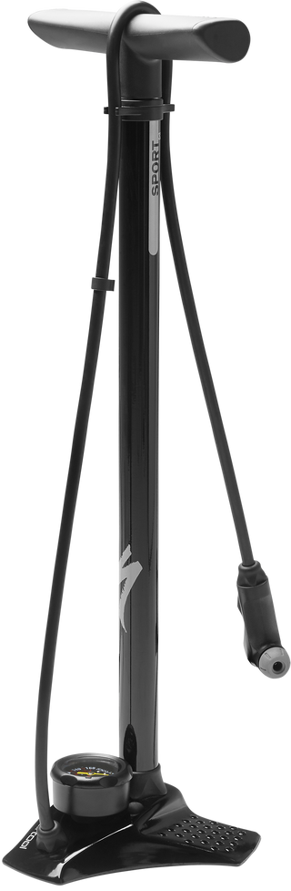 Specialized Air Tool Sport SwitchHitter II Floor Pump - Black