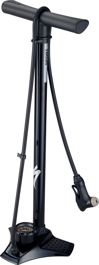 Specialized Air Tool Sport SwitchHitter II Floor Pump - Black