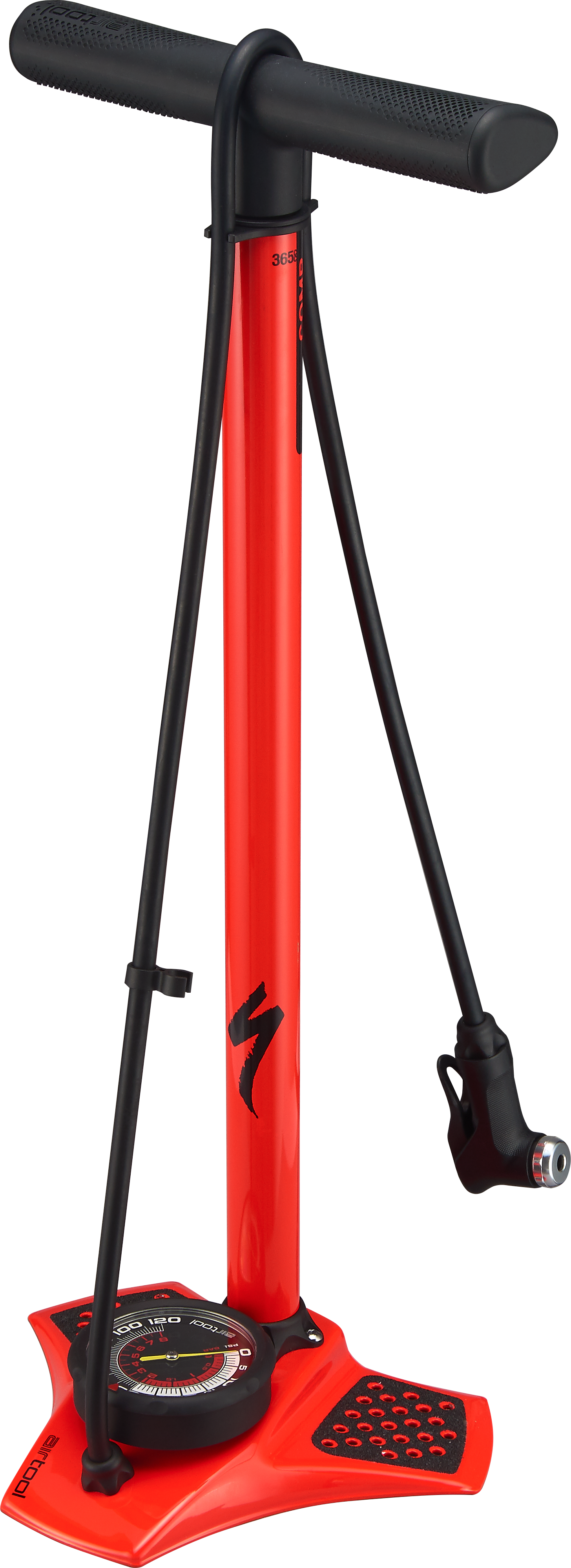 Specialized Air Tool Comp Floor Pump - Rocket Red