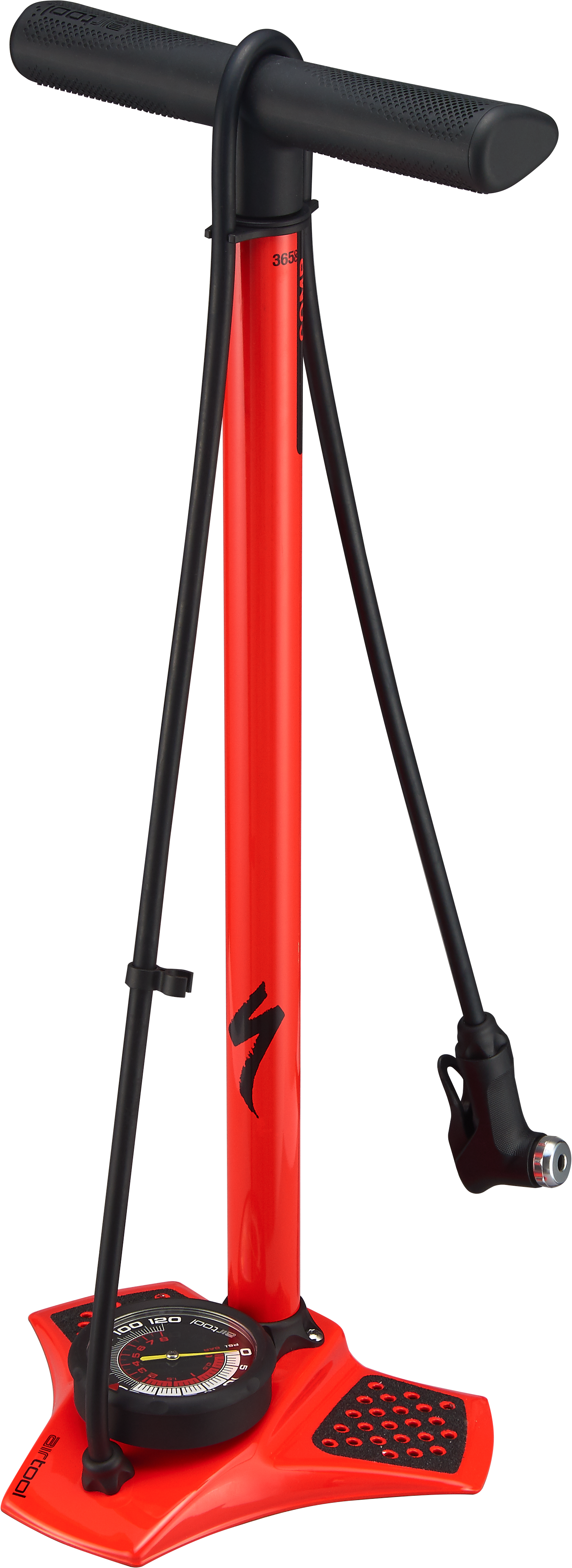 Specialized Air Tool Comp Floor Pump - Rocket Red