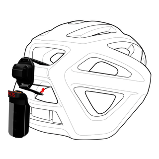 Specialized Stix Helmet Strap Mount - Black