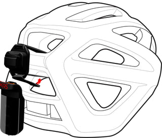 Specialized Stix Helmet Strap Mount - Black