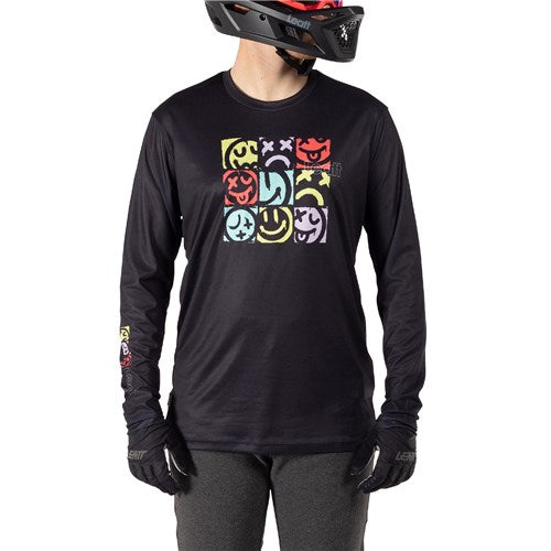 Leatt Jersey Mountain Bike Gravity 3.0 - Black