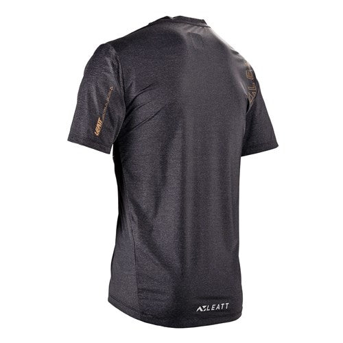 Leatt  Mountain Bike Trail 1.0 X-Flow Jersey - Black