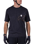 Leatt  Mountain Bike Trail 1.0 X-Flow Jersey - Black