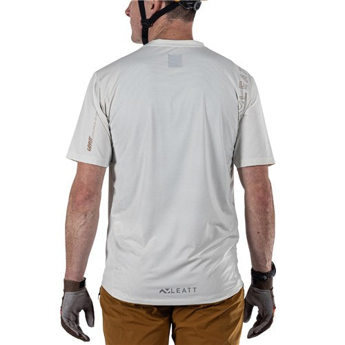Leatt  Mountain Bike Trail 1.0 X-Flow Jersey - Cream