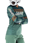 Leatt MTB Gravity 4.0 Women Jersey - Lagoon