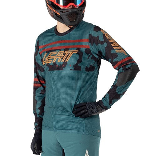 Leatt MTB Gravity 4.0 Jersey - Teal