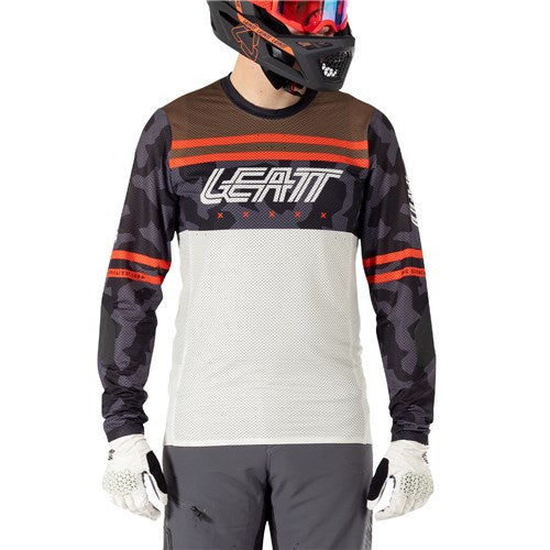 Leatt MTB Gravity 4.0 Jersey - Cream