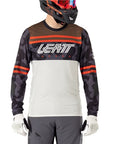 Leatt MTB Gravity 4.0 Jersey - Cream