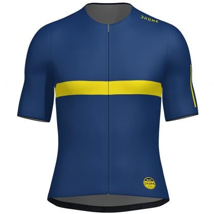 Santini TDF Col De La Madeleine Stage Short Sleeve Jersey - Blue