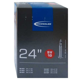 Schwalbe Tube SV10 Presta 24" x 1.5 - 2.5 (40 to 62 - 507) 165g