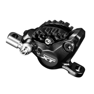 SHIMANO BR−M8000 DISC BRAKE CALIPER XT w/RESIN PAD w/FIN (J02A)
