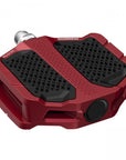 Shimano PD-EF205 Flat Platform E-Bike/Trekking/Urban Pedals w/ Resin Plate Red