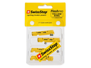 SwissStop Brake Pad Rim FlashPro Yellow King