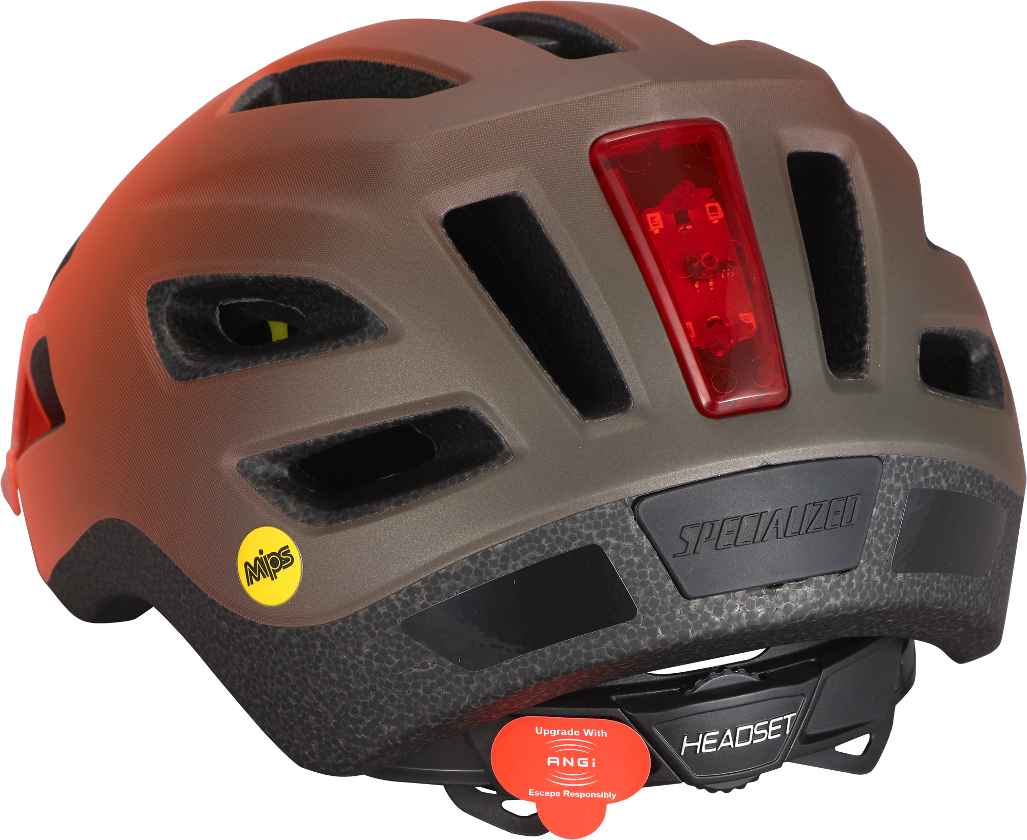 Specialized Shuffle Child LED Standard Buckle - Satin Blaze/Smoke Fade