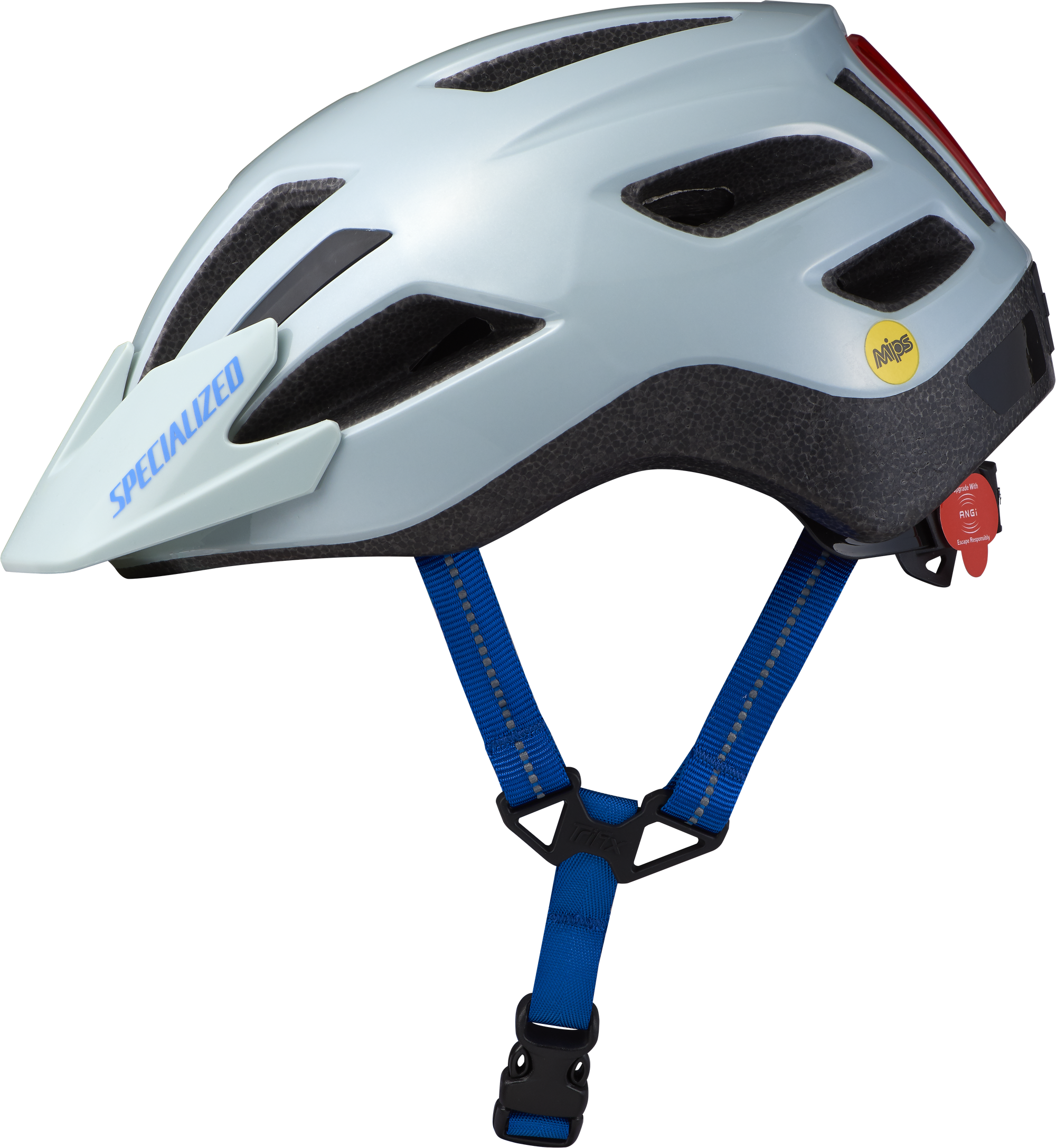 Specialized Shuffle Child LED Standard Buckle - Gloss Ice Blue/Cobalt