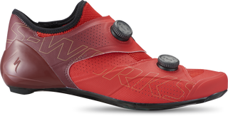 Specialized S-Works Ares Road Shoes - Flo Red/Maroon