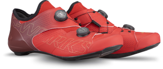 Specialized S-Works Ares Road Shoes - Flo Red/Maroon