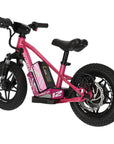 Wired 12 Inch MKII Electric Balance Bike - Hot Pink