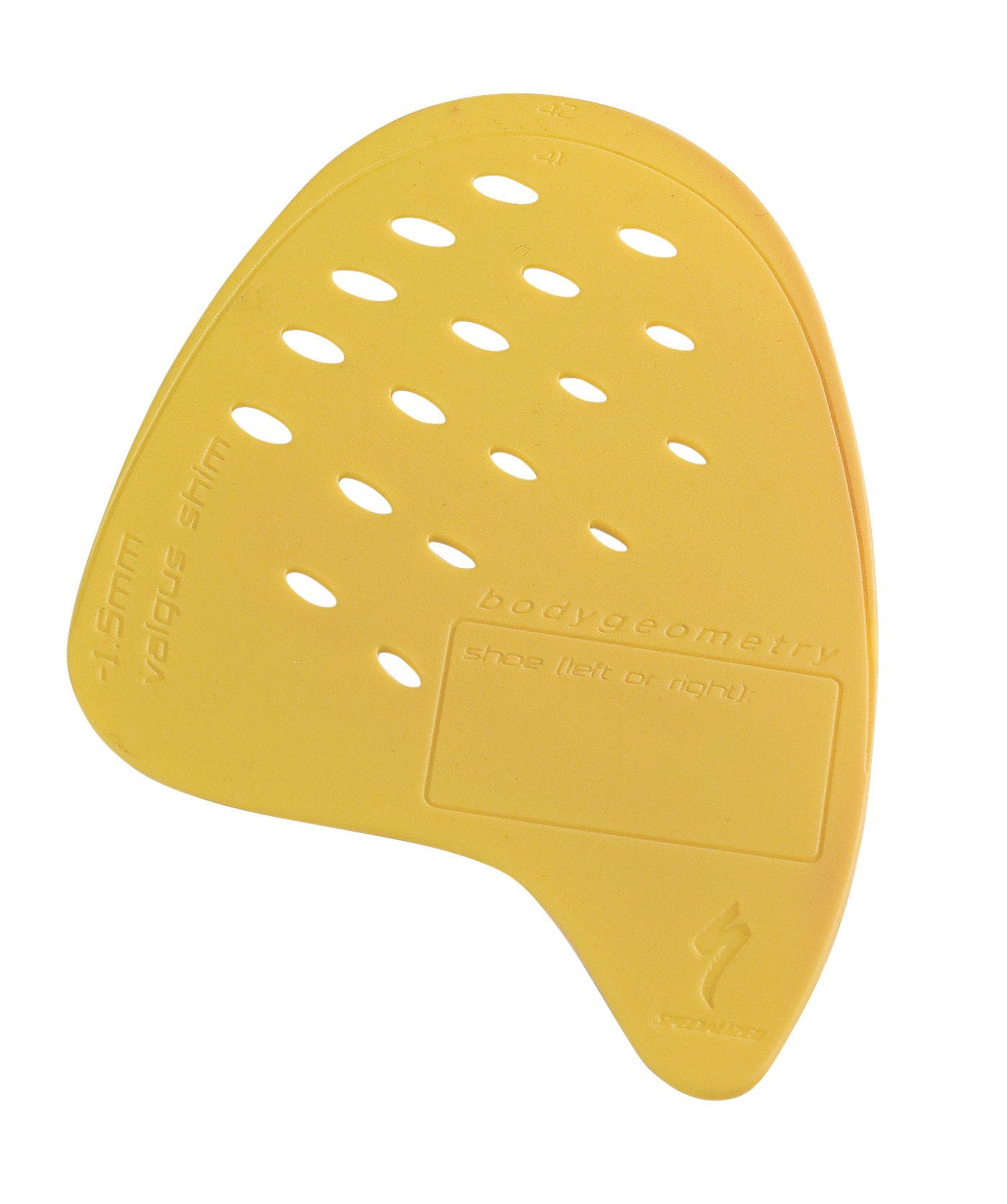 Specialized Body Geometry Internal Wedges – 2-Pack - Yellow/Valgus