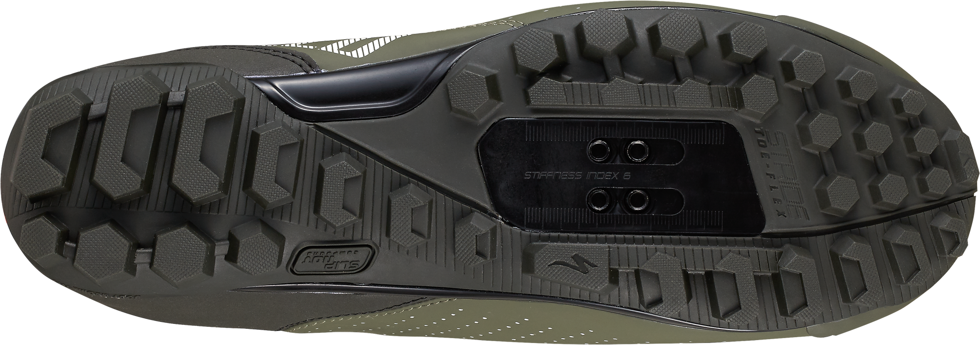 Specialized Recon 1.0 Gravel &amp; Mountain Bike Shoe - Oak Green/Dark Moss Green/White Mountains