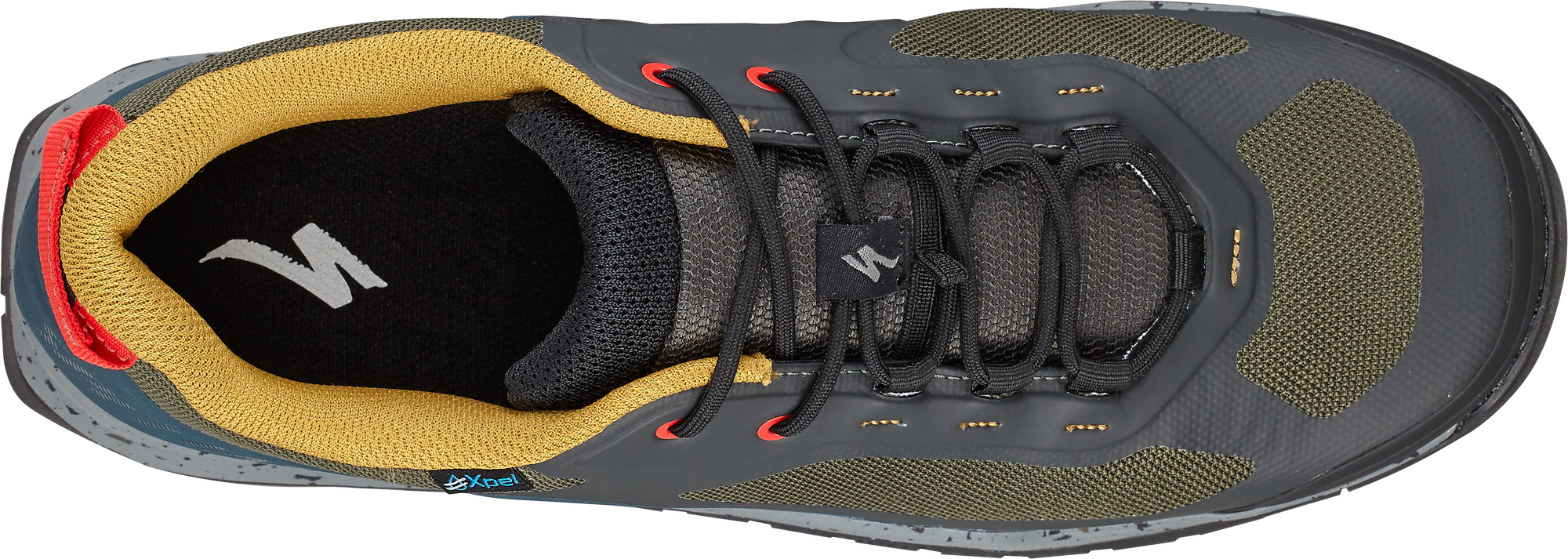 Specialized Rime Flat Mountain Bike Shoe - Dark Moss/Deep Lake/Harvest Gold