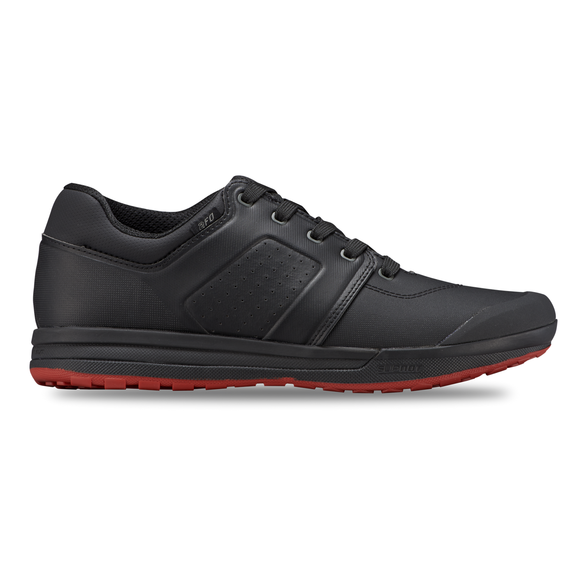 Specialized 2FO DH Clip Mountain Bike Shoes - Black/Redwood