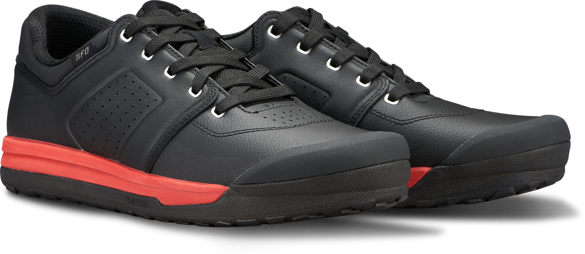 Specialized 2FO DH Flat Mountain Bike Shoes - Black/Redwood