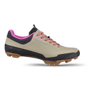 Specialized Recon ADV Shoe - Taupe/Dark Moss Green/Fiery Red/Purple Orchid