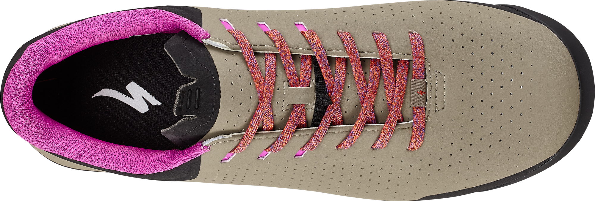 Specialized Recon ADV Shoe - Taupe/Dark Moss Green/Fiery Red/Purple Orchid