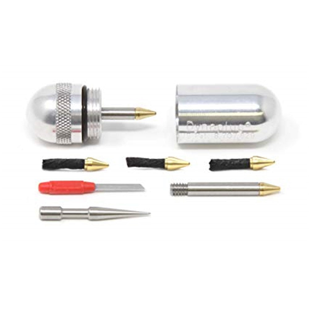 Dynaplug Micro Pro Tubeless Tyre Repair Kit - Silver