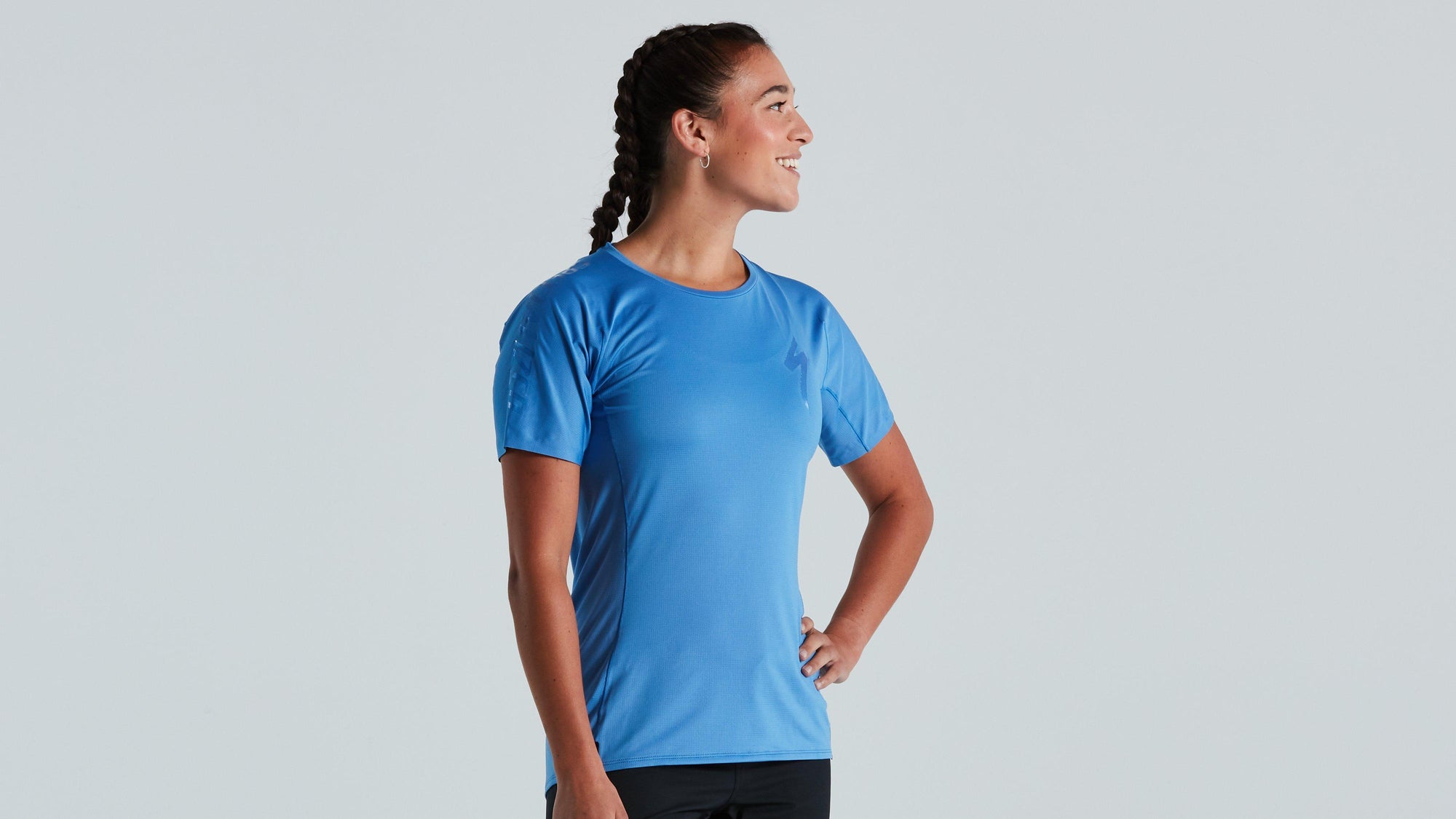 Specialized Women's Trail Air Short Sleeve Jersey - Sky Blue