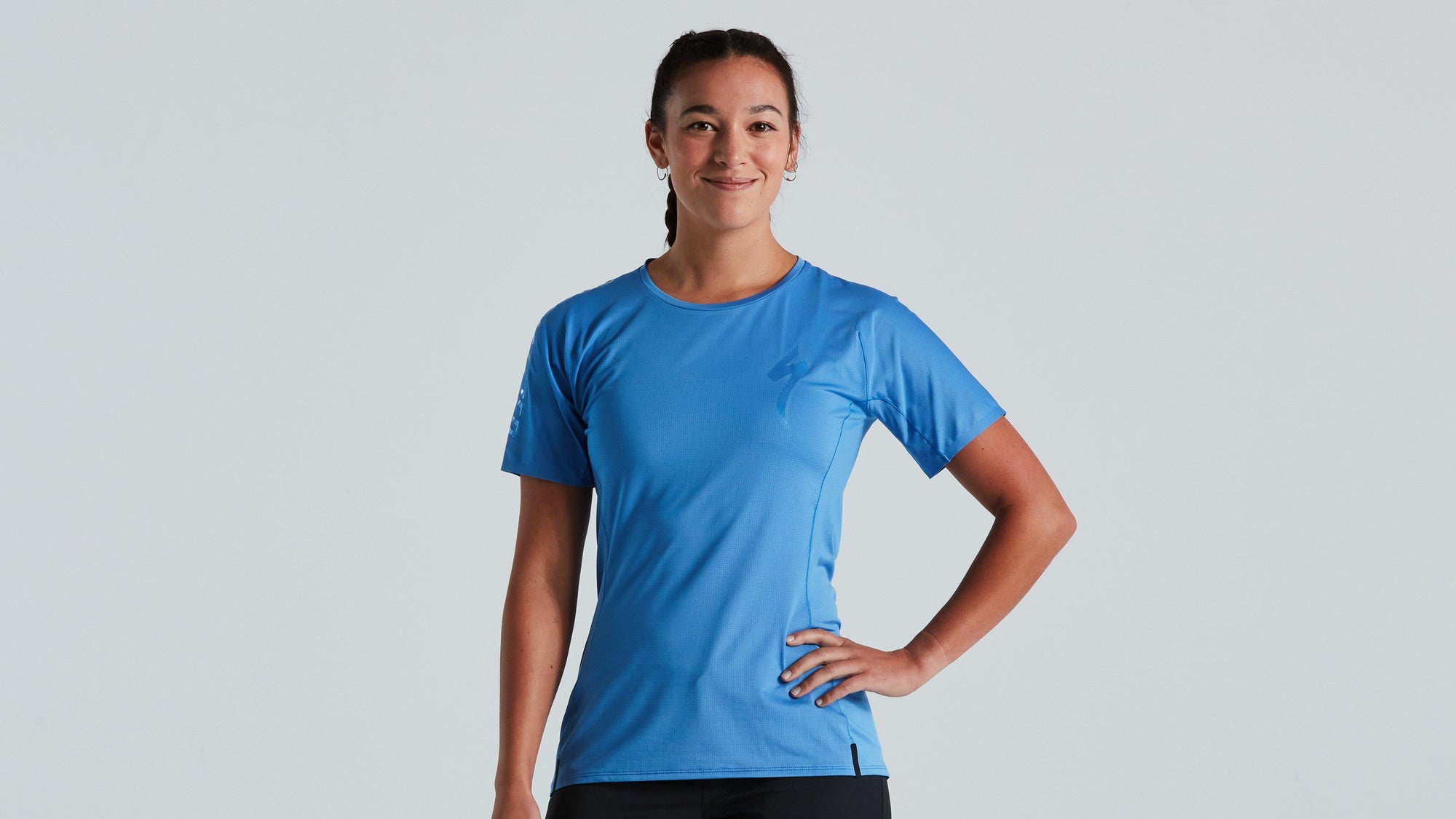 Specialized Women's Trail Air Short Sleeve Jersey - Sky Blue
