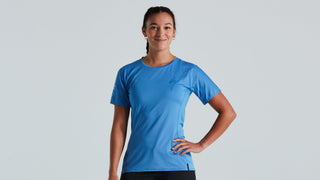 Specialized Women's Trail Air Short Sleeve Jersey - Sky Blue