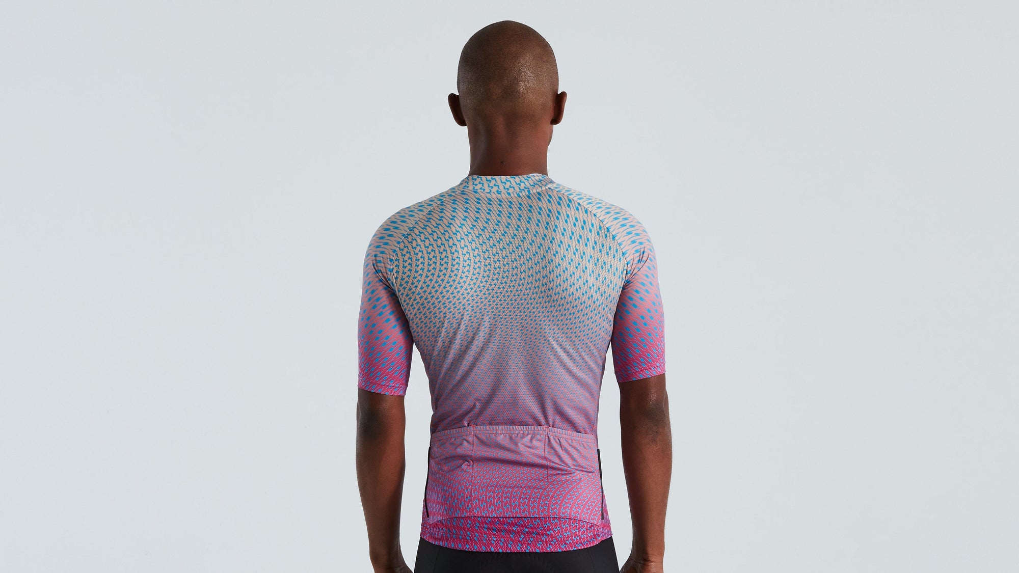 Specialized Men's SL Bicycledelics Jersey - Ice Papaya/Pro Blue