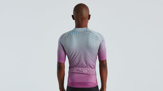 Specialized Men's SL Bicycledelics Jersey - Ice Papaya/Pro Blue