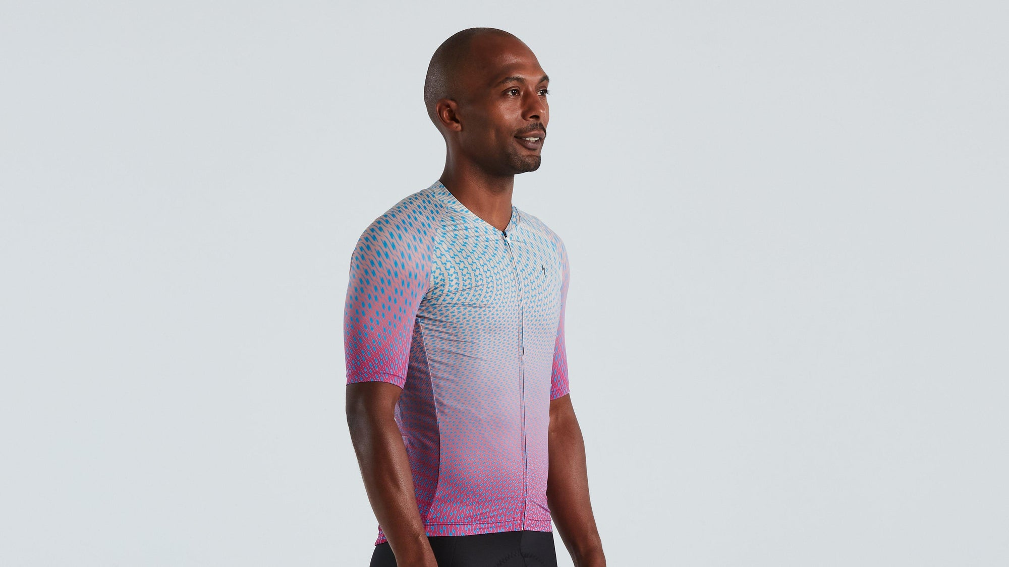 Specialized Men's SL Bicycledelics Jersey - Ice Papaya/Pro Blue