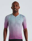 Specialized Men's SL Bicycledelics Jersey - Ice Papaya/Pro Blue