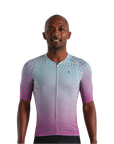 Specialized Men's SL Bicycledelics Jersey - Ice Papaya/Pro Blue