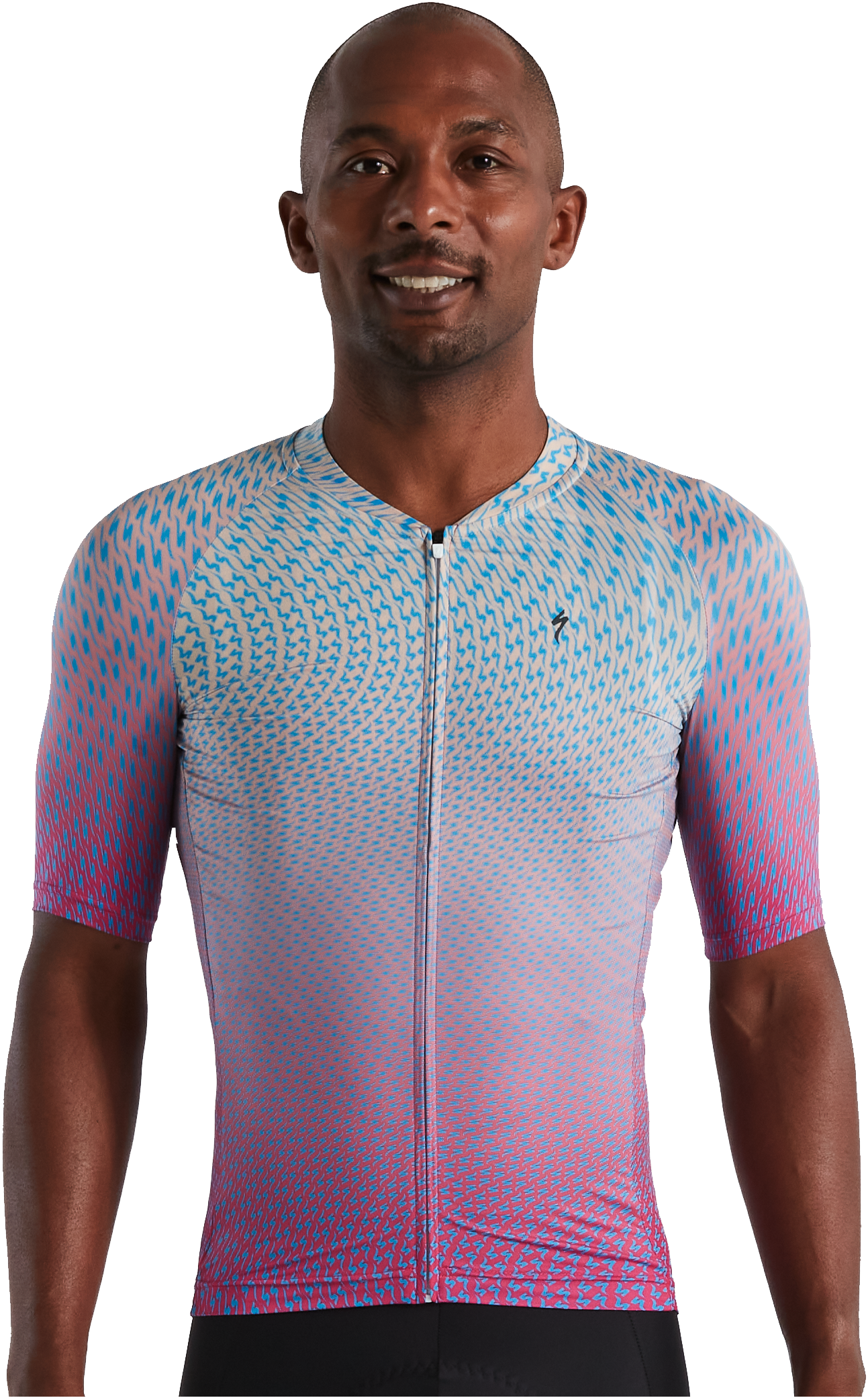 Specialized Men's SL Bicycledelics Jersey - Ice Papaya/Pro Blue