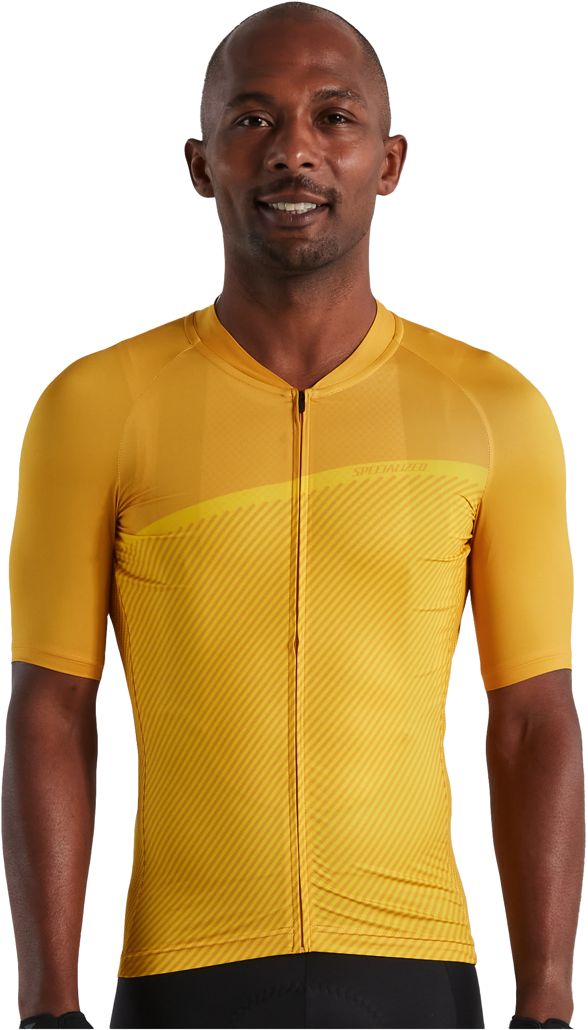 Specialized Men's SL Stripe Jersey - Brassy Yellow