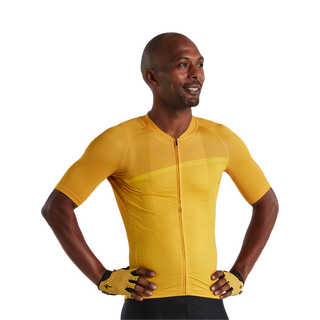 Specialized Men's SL Stripe Jersey - Brassy Yellow