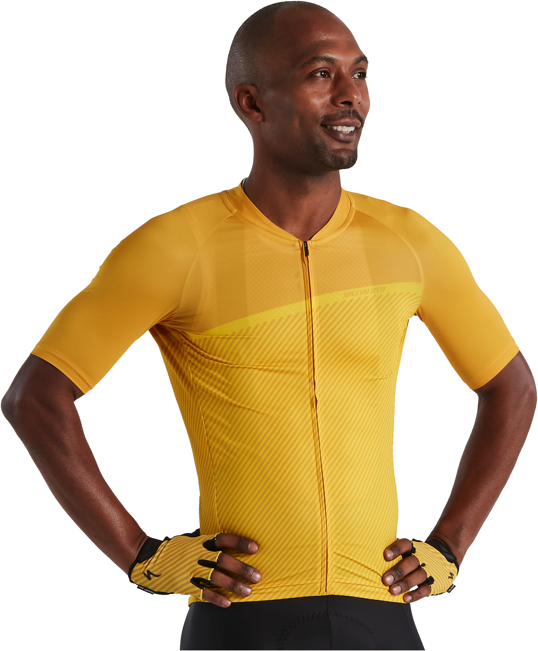 Specialized Men's SL Stripe Jersey - Brassy Yellow